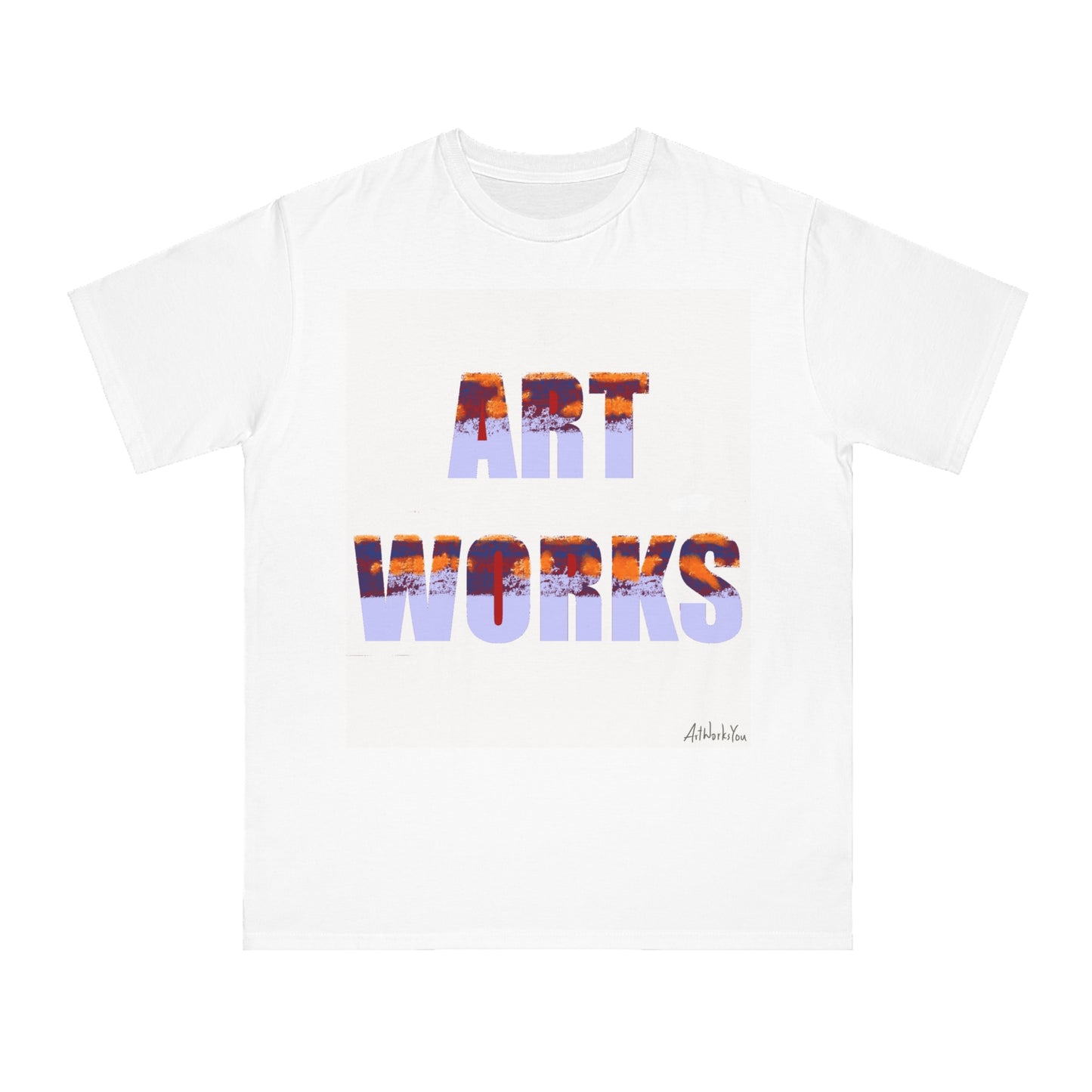 Art Works Organic Unisex Classic T-Shirt, Artistic Tee, Casual Wear, Gift for Creatives, Unique Art Shirt, Eco-Friendly Fashion