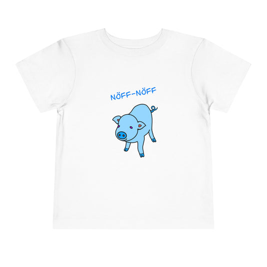 Cute Pig Toddler Tee, Adorable Kids T-Shirt, Birthday Gift for Boys/Girls, Funny Animal Shirt, Playtime Outfit