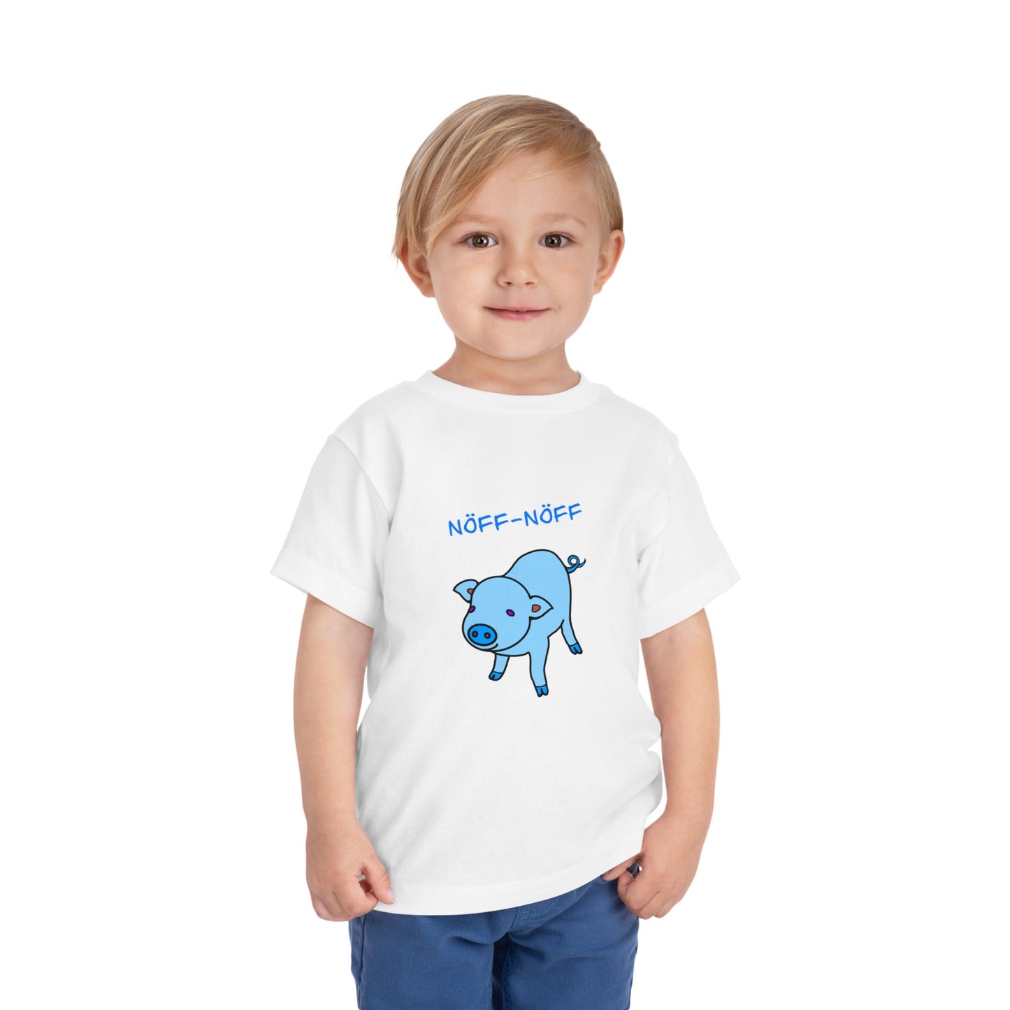 Cute Pig Toddler Tee, Adorable Kids T-Shirt, Birthday Gift for Boys/Girls, Funny Animal Shirt, Playtime Outfit