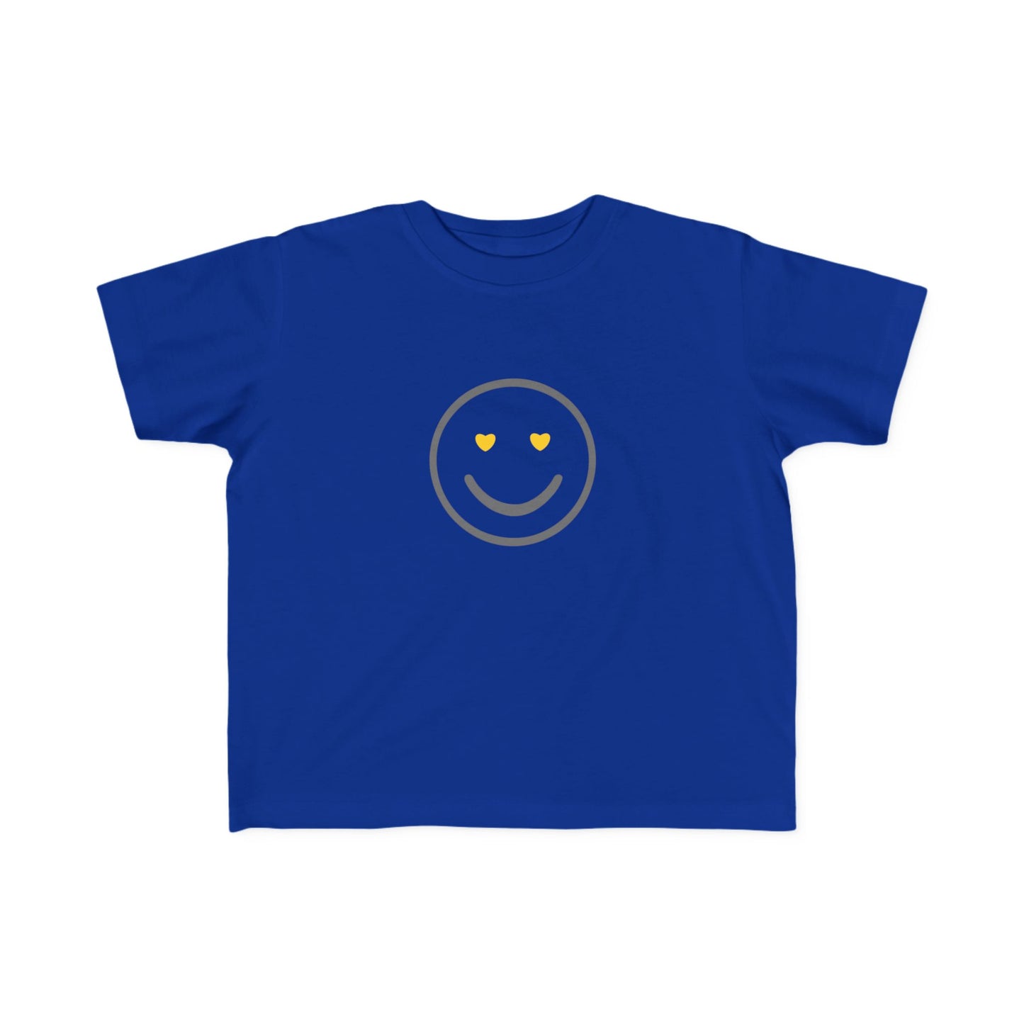 Smiley Face Toddler Tee | Cute Kids Shirt, Gift for Toddlers, Everyday Wear, Playtime Tee, Happy Kids Clothing