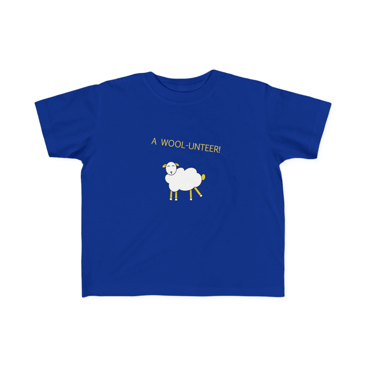 Adorable Toddler Jersey Tee - Fun Woolly Sheep Design, Kids’ Summer Shirt, Animal Lover Gift, Cute Toddler Outfit, Playful T-Shirt