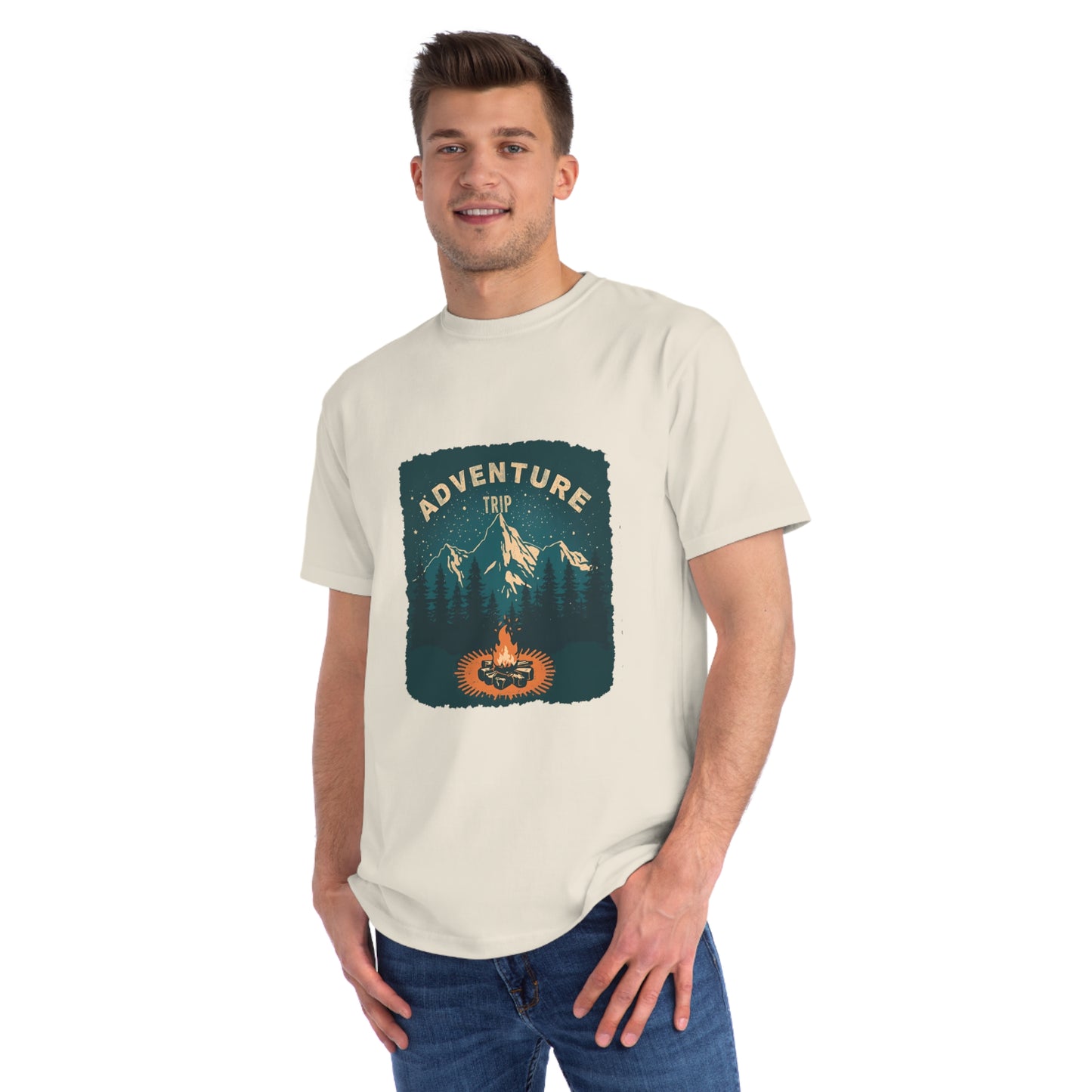 Adventure Trip Organic Unisex Classic T-Shirt | Outdoor Apparel, Camping Shirt, Nature Lover Gift, Unisex Tee, Adventure Clothing