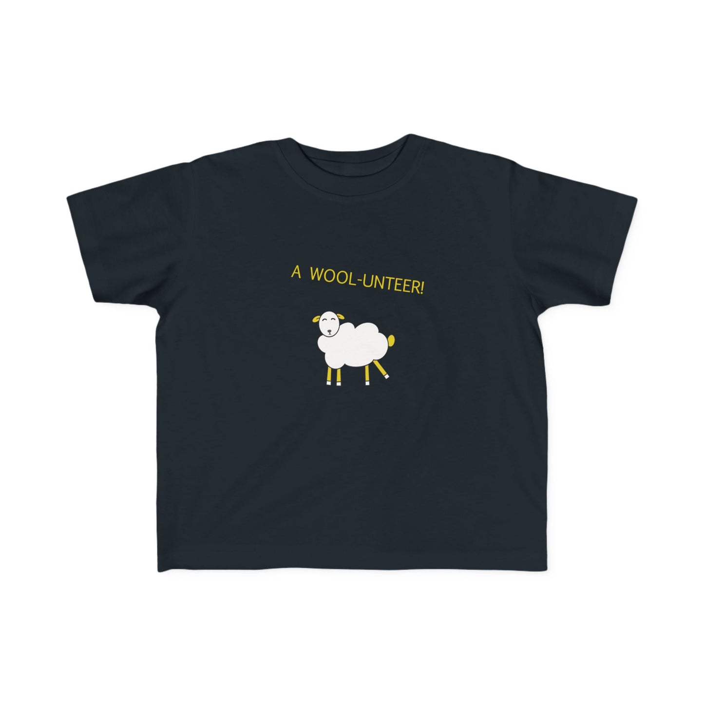 Adorable Toddler Jersey Tee - Fun Woolly Sheep Design, Kids’ Summer Shirt, Animal Lover Gift, Cute Toddler Outfit, Playful T-Shirt
