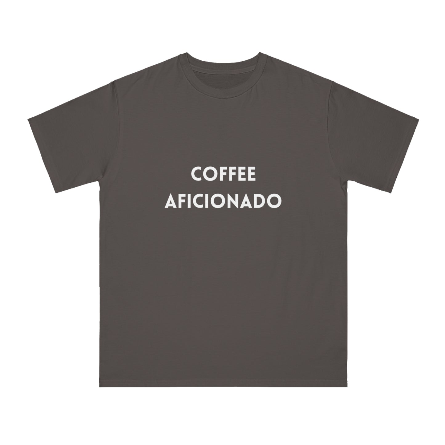 Coffee Aficionado Organic Unisex Classic T-Shirt, Gift for Coffee Lovers, Casual Wear, Sustainable Fashion, Eco-Friendly Tee