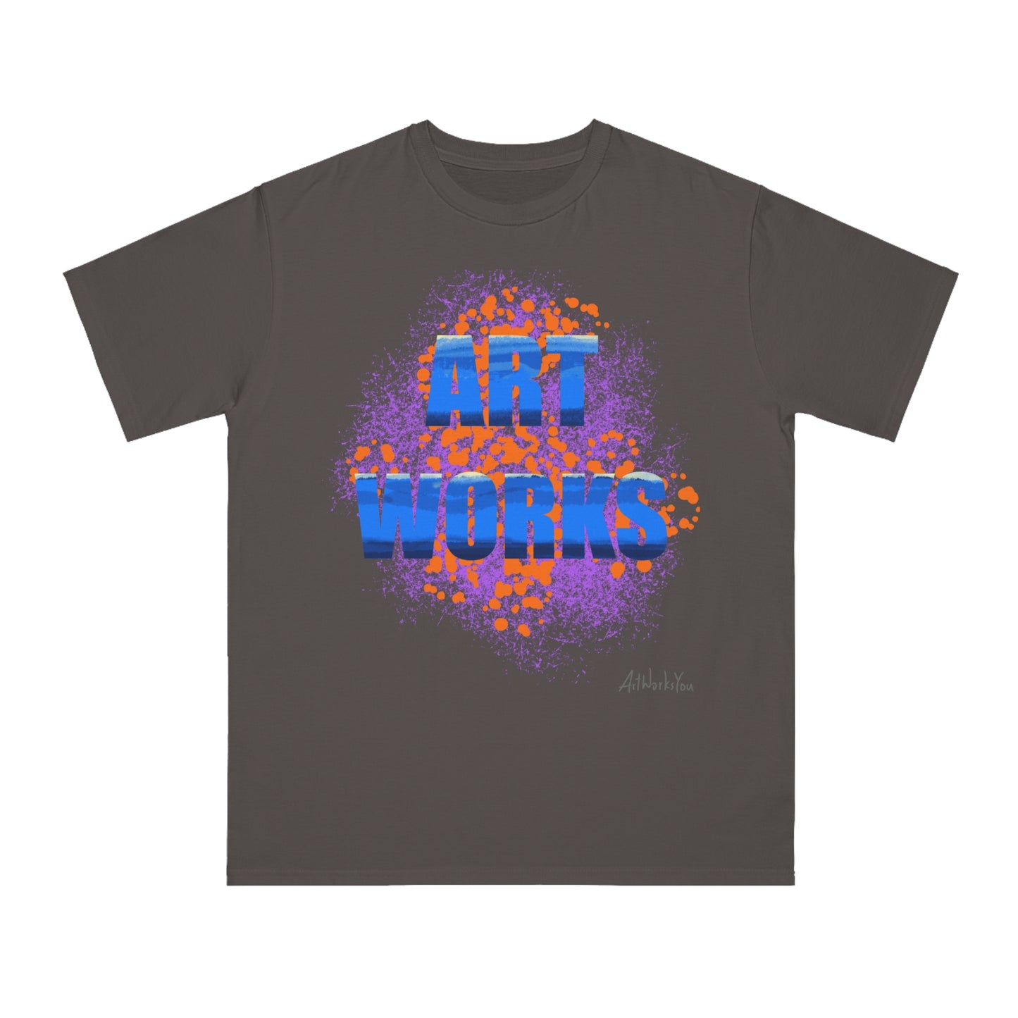 Art Works Organic Unisex T-Shirt - Creative Gift, Casual Wear, Artist Apparel, Eco-Friendly Fashion, Unique Artwork Shirt