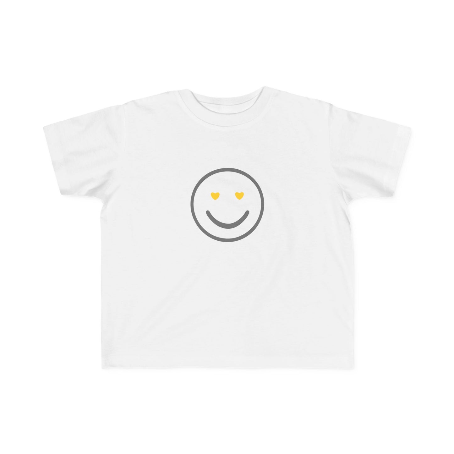 Smiley Face Toddler Tee | Cute Kids Shirt, Gift for Toddlers, Everyday Wear, Playtime Tee, Happy Kids Clothing