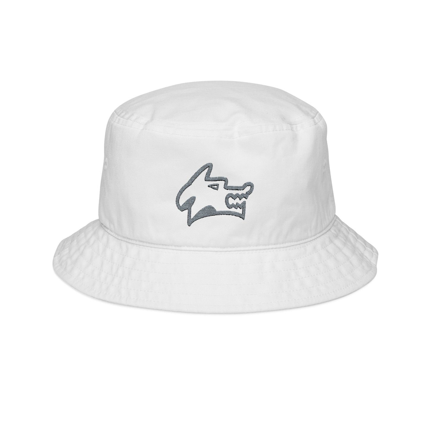 Embroidered Bucket Hat with Wolf Design, Stylish Outdoor Accessory, Summer Fashion, Unique Gift for Him/Her, Perfect for Festivals