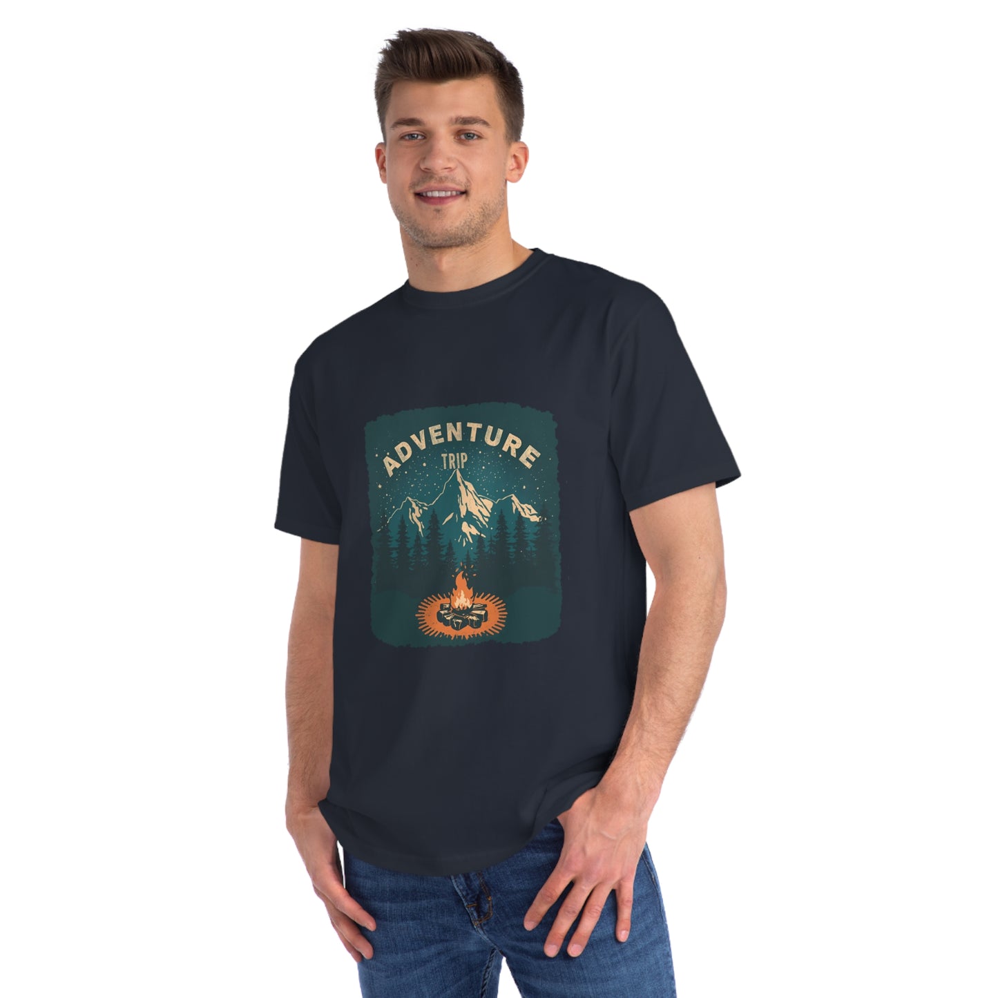 Adventure Trip Organic Unisex Classic T-Shirt | Outdoor Apparel, Camping Shirt, Nature Lover Gift, Unisex Tee, Adventure Clothing