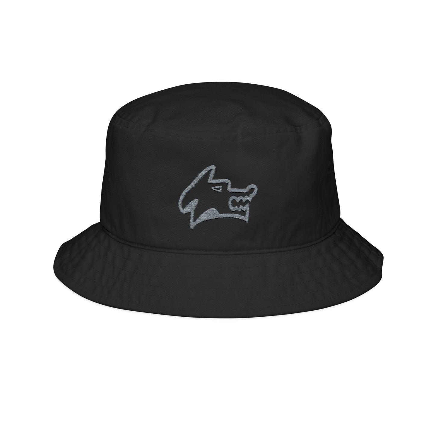 Embroidered Bucket Hat with Wolf Design, Stylish Outdoor Accessory, Summer Fashion, Unique Gift for Him/Her, Perfect for Festivals