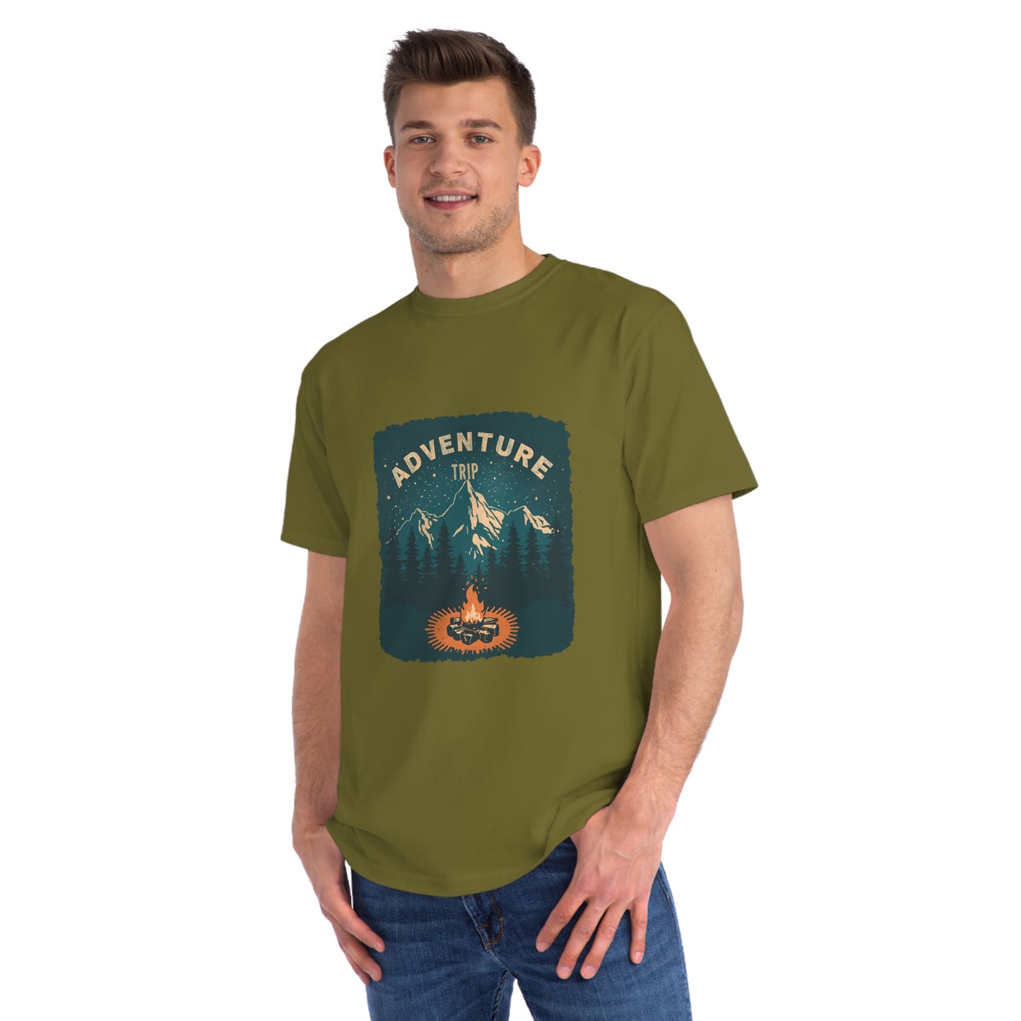 Adventure Trip Organic Unisex Classic T-Shirt | Outdoor Apparel, Camping Shirt, Nature Lover Gift, Unisex Tee, Adventure Clothing