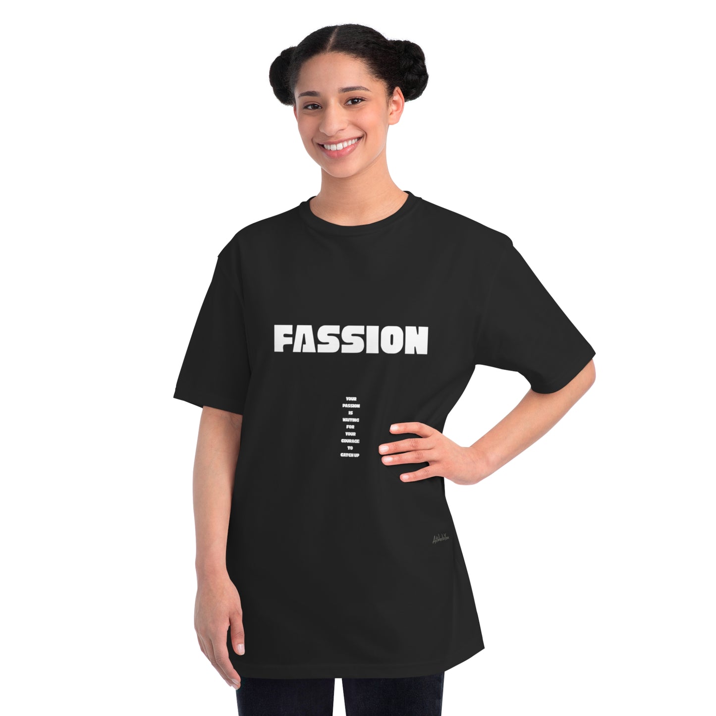 Organic Unisex T-Shirt - FASSION Graphic Tee, Casual Wear, Eco-Friendly Gift, Fashion Statement, Everyday Comfort